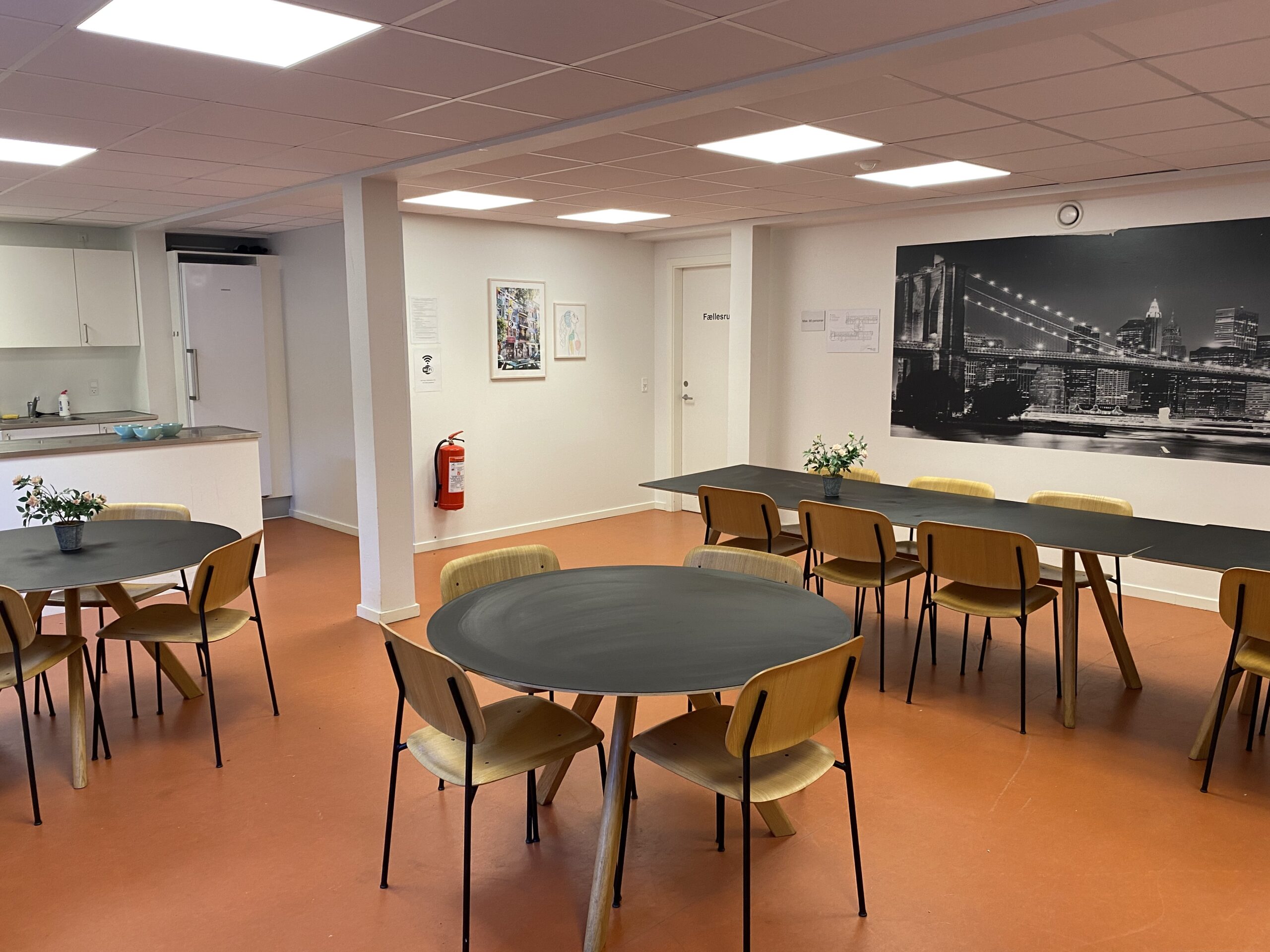 Tobakshaven - Common kitchen & lounge
